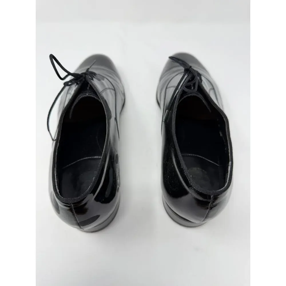 FLORSHEIM Men's Plain Toe Patent Leather Oxford Dress Lace up Shoes 10D
